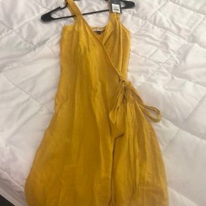 Mustard dress NWT